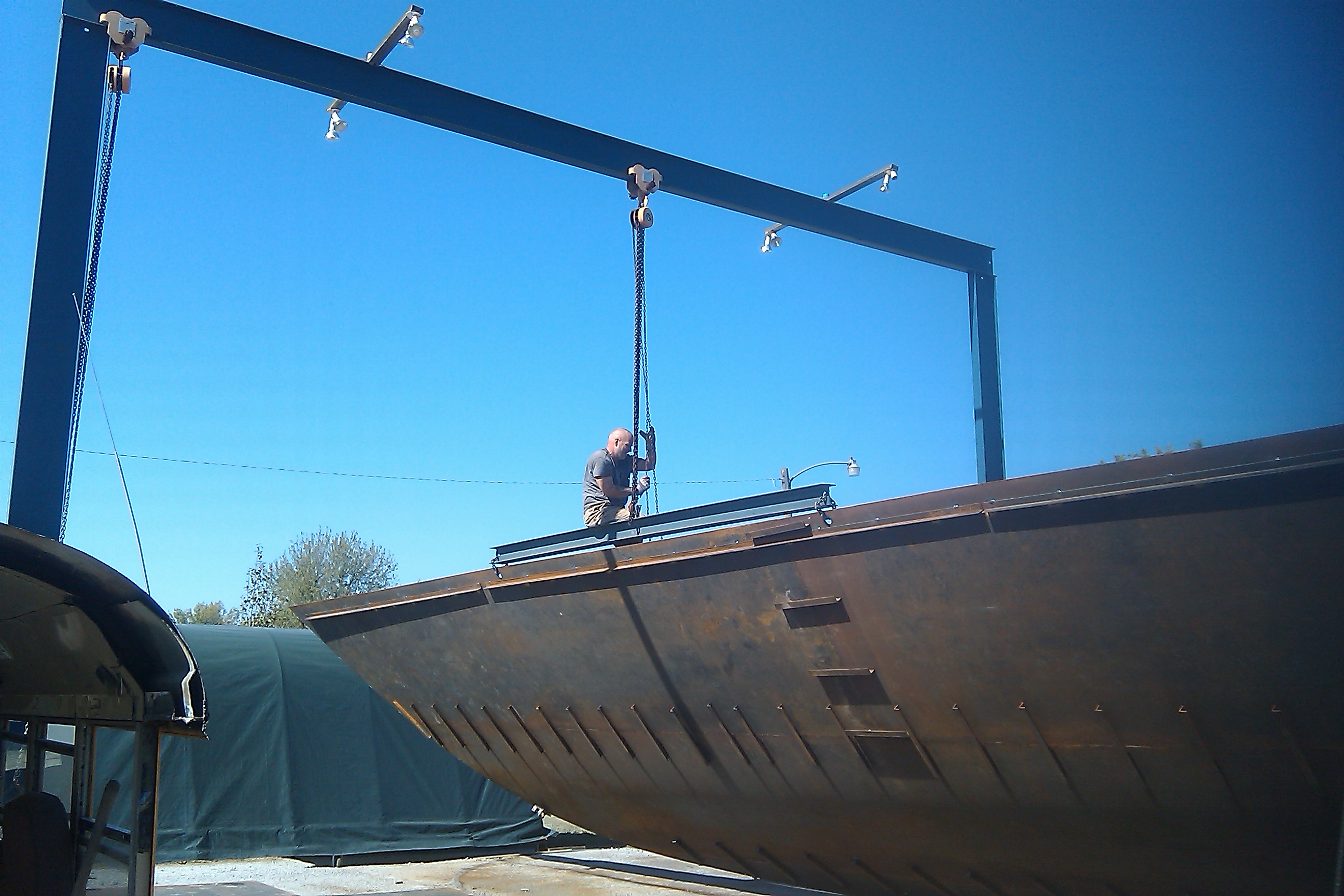 Flipping the Hull Side Wrong and Right Way